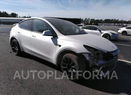 Tesla Model Y 2021 2021 vin 5YJYGDEEXMF060529 from auto auction Iaai