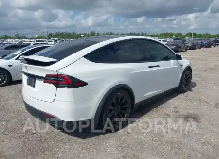 TESLA MODEL X 2022 vin 7SAXCBE54NF355903 from auto auction Iaai