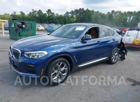 BMW X4 2020 vin 5UX2V1C08LLE67618 from auto auction Iaai