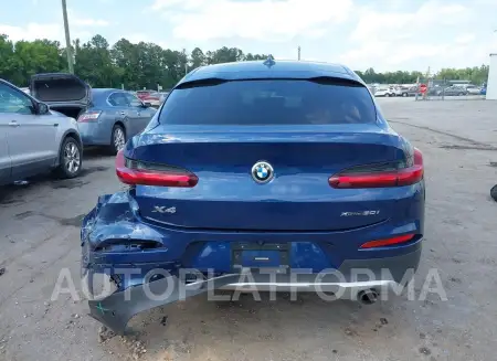 BMW X4 2020 vin 5UX2V1C08LLE67618 from auto auction Iaai