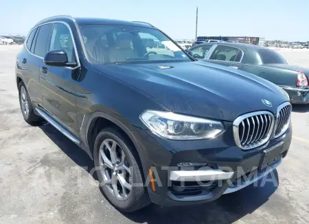 BMW X3 2020 vin 5UXTY3C09L9B90658 from auto auction Iaai