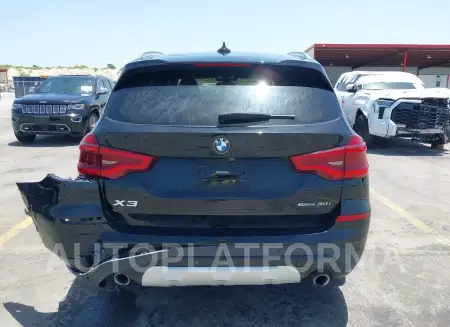 BMW X3 2020 vin 5UXTY3C09L9B90658 from auto auction Iaai