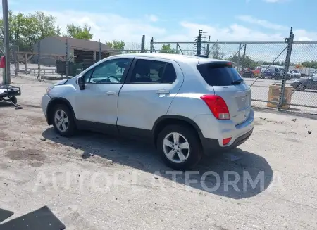 CHEVROLET TRAX 2020 vin 3GNCJKSB0LL220810 from auto auction Iaai