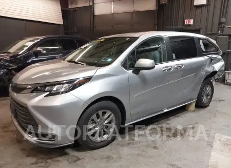 TOYOTA SIENNA 2021 vin 5TDYSKFC4MS020376 from auto auction Iaai