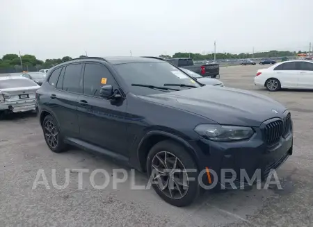 BMW X3 2023 2023 vin 5UX43DP01P9S50860 from auto auction Iaai