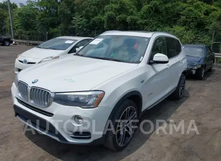 BMW X3 2015 vin 5UXWX9C53F0D49746 from auto auction Iaai