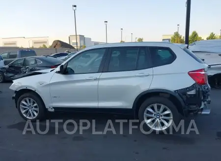 BMW X3 2017 vin 5UXWZ7C36H0X39589 from auto auction Iaai