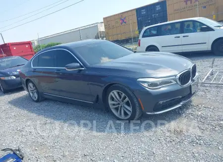 BMW 750I 2016 2016 vin WBA7F2C55GG417502 from auto auction Iaai