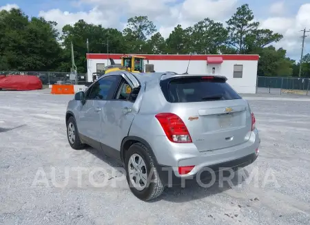 CHEVROLET TRAX 2019 vin 3GNCJKSB1KL124800 from auto auction Iaai