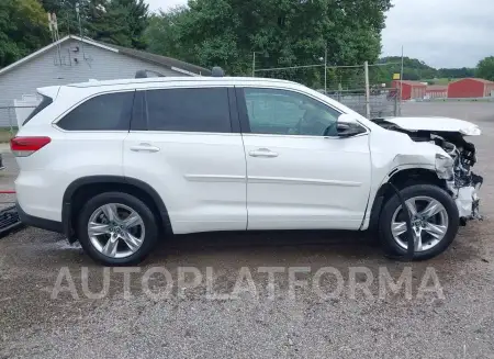 TOYOTA HIGHLANDER 2017 vin 5TDDZRFH5HS366098 from auto auction Iaai