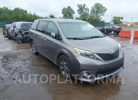 Toyota Sienna 2016 2016 vin 5TDXK3DC0GS747698 from auto auction Iaai