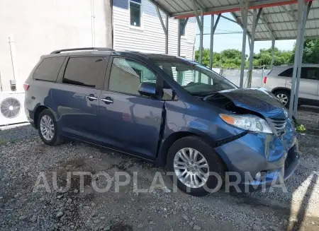 Toyota Sienna 2015 2015 vin 5TDYK3DC6FS528960 from auto auction Iaai