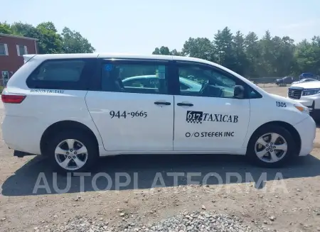 TOYOTA SIENNA 2015 vin 5TDZK3DC2FS635587 from auto auction Iaai