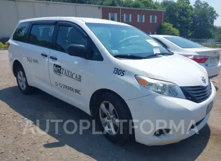 TOYOTA SIENNA 2015 vin 5TDZK3DC2FS635587 from auto auction Iaai