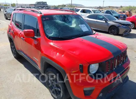 JEEP RENEGADE 2020 vin ZACNJABB9LPL63223 from auto auction Iaai