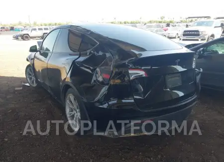 TESLA MODEL Y 2021 vin 5YJYGDEE6MF087498 from auto auction Iaai