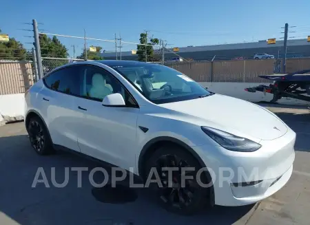 Tesla Model Y 2020 2020 vin 5YJYGDEE8LF056249 from auto auction Iaai