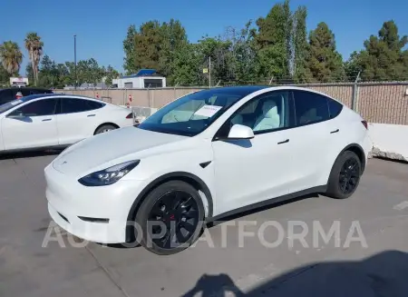 TESLA MODEL Y 2020 vin 5YJYGDEE8LF056249 from auto auction Iaai