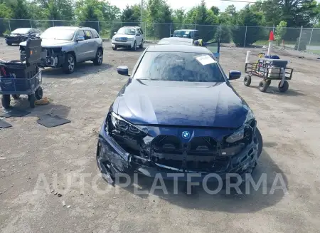 BMW I4 2023 vin WBY73AW07PFN75897 from auto auction Iaai