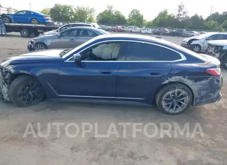 BMW I4 2023 vin WBY73AW07PFN75897 from auto auction Iaai