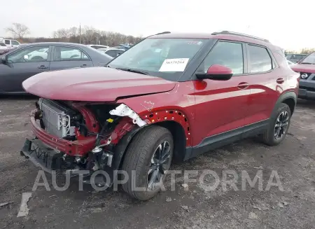 CHEVROLET TRAILBLAZER 2022 vin KL79MPSL2NB011232 from auto auction Iaai