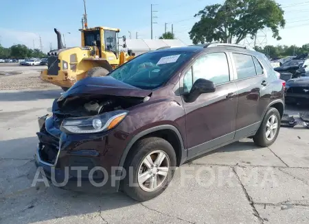 CHEVROLET TRAX 2021 vin KL7CJPSM1MB366866 from auto auction Iaai