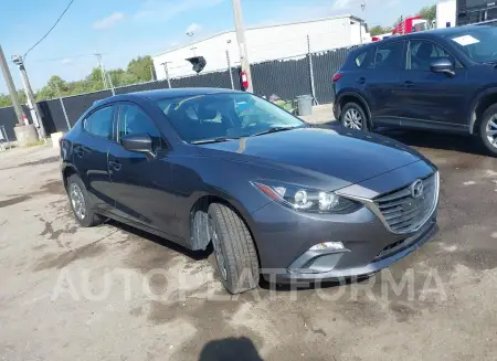 Mazda 3 2015 2015 vin 3MZBM1U71FM162118 from auto auction Iaai