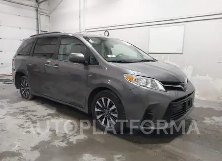 Toyota Sienna 2019 2019 vin 5TDJZ3DCXKS225638 from auto auction Iaai