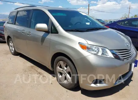 Toyota Sienna 2015 2015 vin 5TDKK3DC5FS626173 from auto auction Iaai