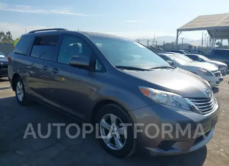 Toyota Sienna 2017 2017 vin 5TDKZ3DC6HS789798 from auto auction Iaai