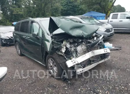 Toyota Sienna 2022 2022 vin 5TDYRKEC5NS135499 from auto auction Iaai