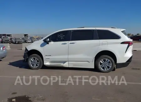 TOYOTA SIENNA 2021 vin 5TDZRKEC1MS061257 from auto auction Iaai