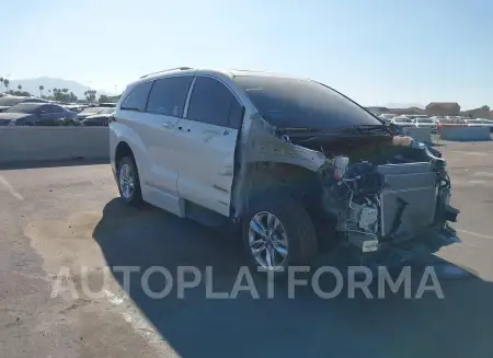 Toyota Sienna 2021 2021 vin 5TDZRKEC1MS061257 from auto auction Iaai