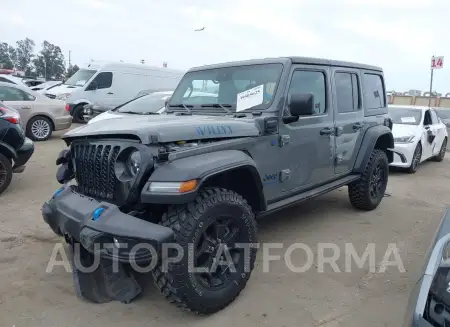 JEEP WRANGLER 4XE 2023 vin 1C4JJXN6XPW591260 from auto auction Iaai