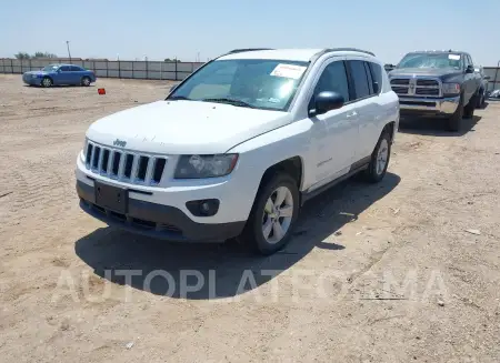 JEEP COMPASS 2016 vin 1C4NJDBB1GD556474 from auto auction Iaai