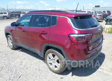 JEEP COMPASS 2022 vin 3C4NJDBB2NT206682 from auto auction Iaai