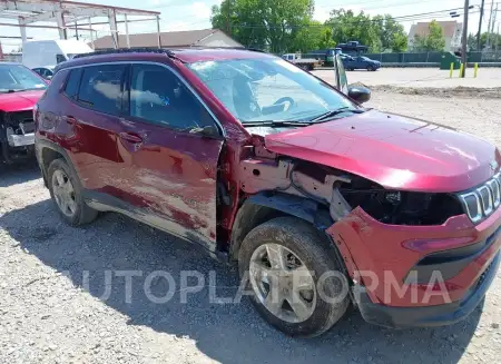 JEEP COMPASS 2022 vin 3C4NJDBB2NT206682 from auto auction Iaai