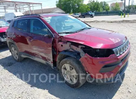 JEEP COMPASS 2022 vin 3C4NJDBB2NT206682 from auto auction Iaai