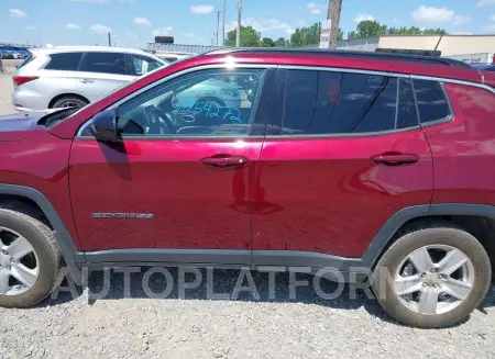 JEEP COMPASS 2022 vin 3C4NJDBB2NT206682 from auto auction Iaai