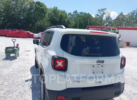 JEEP RENEGADE 2019 vin ZACNJABB7KPK77620 from auto auction Iaai