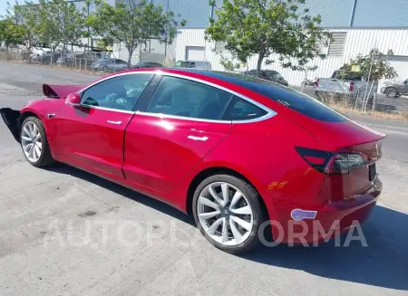 TESLA MODEL 3 2019 vin 5YJ3E1EB9KF450877 from auto auction Iaai