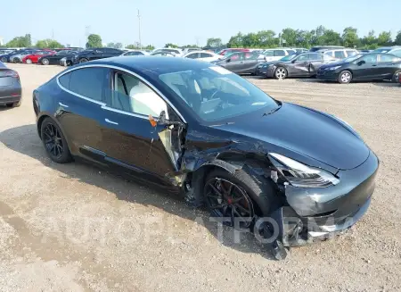 Tesla Model 3 2019 2019 vin 5YJ3E1EBXKF195673 from auto auction Iaai