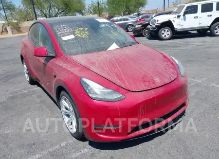 Tesla Model Y 2021 2021 vin 5YJYGDEE4MF091856 from auto auction Iaai