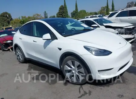 Tesla Model Y 2022 2022 vin 7SAYGDEE9NF346778 from auto auction Iaai