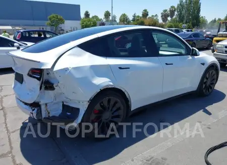 TESLA MODEL Y 2022 vin 7SAYGDEF2NF407977 from auto auction Iaai