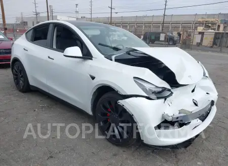 TESLA MODEL Y 2023 vin 7SAYGDEF6PF779499 from auto auction Iaai