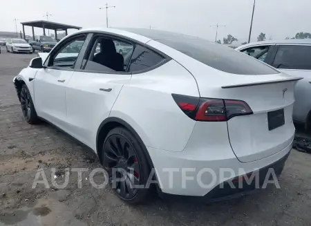 TESLA MODEL Y 2023 vin 7SAYGDEF6PF779499 from auto auction Iaai