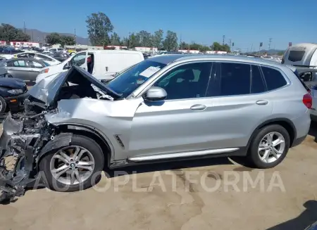 BMW X3 2019 vin 5UXTR9C51KLE21159 from auto auction Iaai