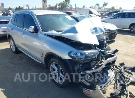 BMW X3 2019 vin 5UXTR9C51KLE21159 from auto auction Iaai