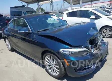 BMW 228I 2016 2016 vin WBA1F9C51GV545214 from auto auction Iaai